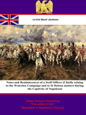 cover image of Notes and Reminiscences of a Staff Officer